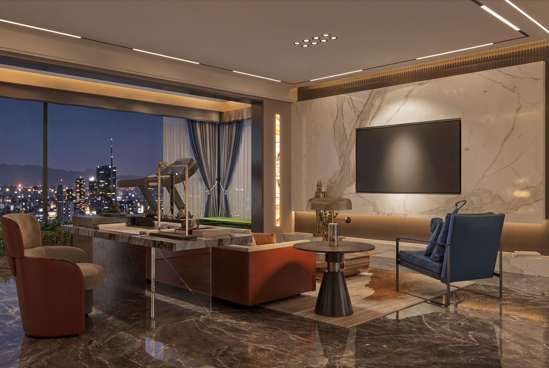 Penthouse Office